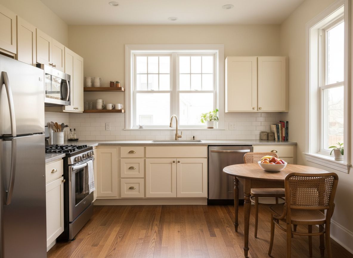 Shared kitchen rendering for boarding residents